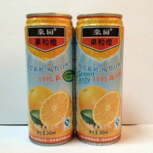 Orange Pulpy Juice with Brc Standard 250ml